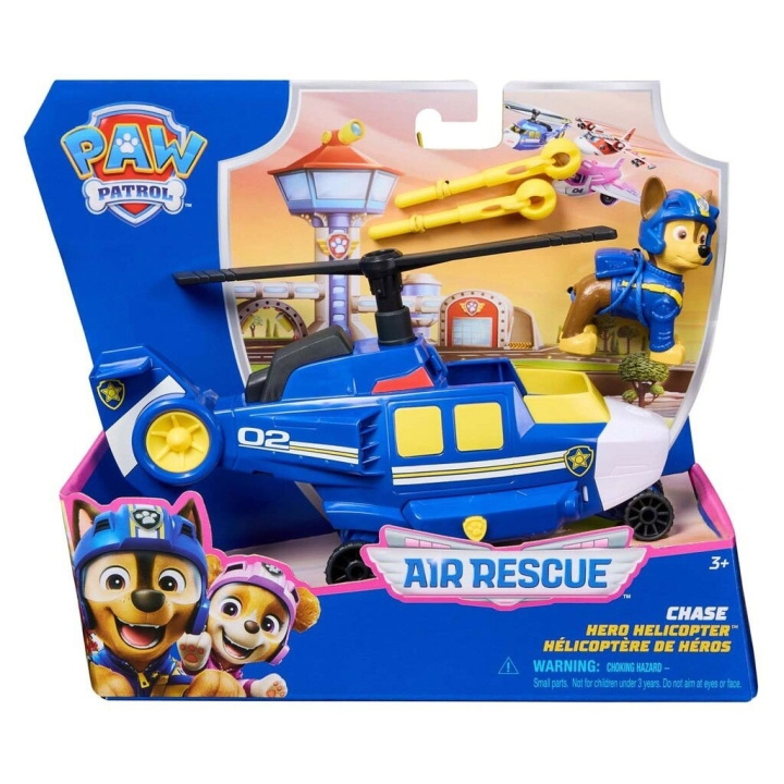 Paw Patrol Ilmapelastusajoneuvo - Chase - (6071173) ryhmässä LELUT, TUOTTEET LAPSILLE JA VAUVOILLE / Leikkikalut, Askartelu &Pelit / Lelusarja @ TP E-commerce Nordic AB (D15103)
