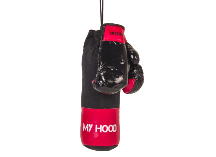 My HoodMy Hood - Nyrkkeilysäkki ja hanskat (201041) ryhmässä LELUT, TUOTTEET LAPSILLE JA VAUVOILLE / Ulkoleut / Urheilu & Pelit @ TP E-commerce Nordic AB (D15125)