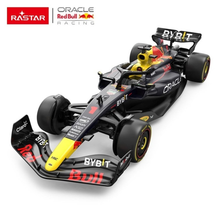 Rastar Valettu 1:24 Red Bull F1 RB19 (64500) ryhmässä URHEILU, VAPAA-AIKA JA HARRASTUS / Harrastus / Muovimallit / Autot @ TP E-commerce Nordic AB (D15143)
