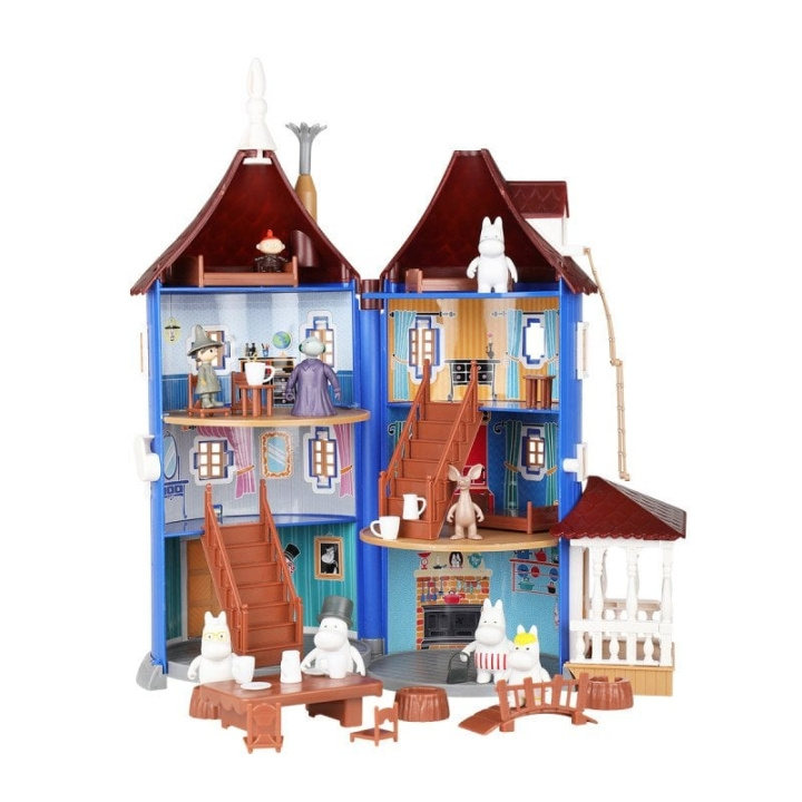 Moomin Moomintalo (35501000) ryhmässä LELUT, TUOTTEET LAPSILLE JA VAUVOILLE / Leikkikalut, Askartelu &Pelit / Lelusarja @ TP E-commerce Nordic AB (D15239)