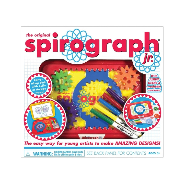 Spirograph Junior (33002155) ryhmässä LELUT, TUOTTEET LAPSILLE JA VAUVOILLE / Leikkikalut, Askartelu &Pelit / Lelusarja @ TP E-commerce Nordic AB (D15240)