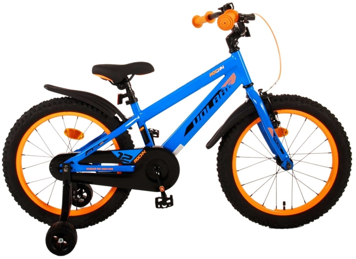Volare Lasten polkupyörä 18 - Rocky Blue (21725) ryhmässä LELUT, TUOTTEET LAPSILLE JA VAUVOILLE / Ulkoleut / Pyörät & Potkulaudat @ TP E-commerce Nordic AB (D15278)