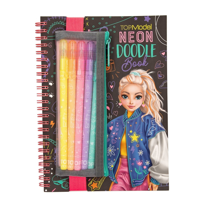 TOPModel TOPModel Neon Doodle Book ja Neon kynäsetti - (413217) ryhmässä LELUT, TUOTTEET LAPSILLE JA VAUVOILLE / Leikkikalut, Askartelu &Pelit / Käsityöt @ TP E-commerce Nordic AB (D15284)