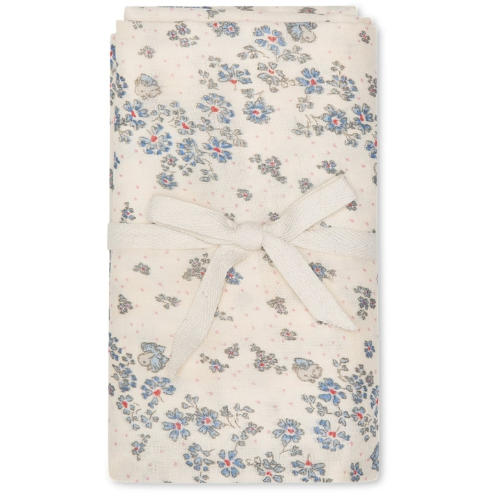 That\'s Mine Jana Musliini Swaddle - Sprinkles Hearts Off White - Yksi kokoinen ryhmässä LELUT, TUOTTEET LAPSILLE JA VAUVOILLE / Lasten tekstiilit / Vauvan huovat @ TP E-commerce Nordic AB (D15315)