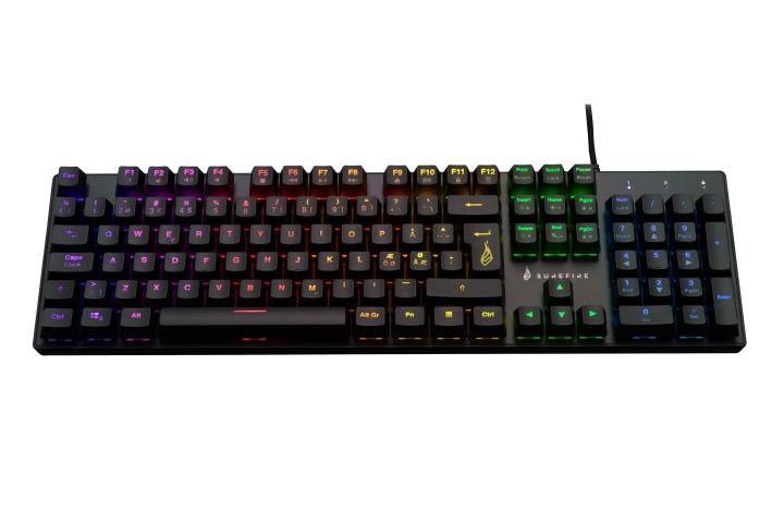 SureFire KingPin M2 Mech. Gaming RGB näppäimistö QWERTY Nordic ryhmässä TIETOKOONET & TARVIKKEET / GAMING / Näppäimistöt @ TP E-commerce Nordic AB (D15320)