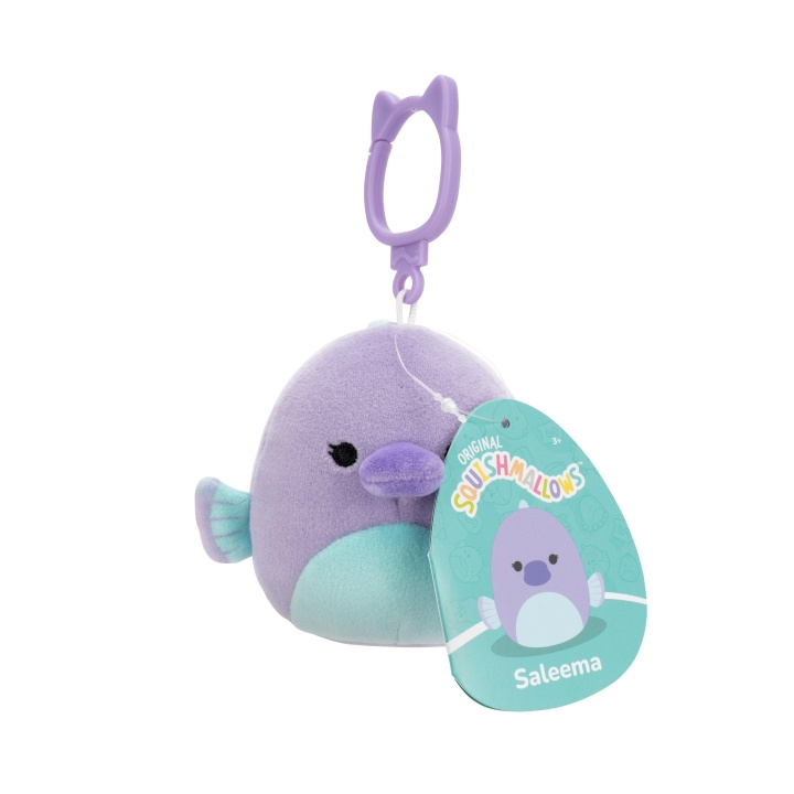 Squishmallows 9 cm P22 Clip On - Saleema Paddlefish ryhmässä LELUT, TUOTTEET LAPSILLE JA VAUVOILLE / Lelut vauvoille (0-3v) / Pehmolelut @ TP E-commerce Nordic AB (D15377)