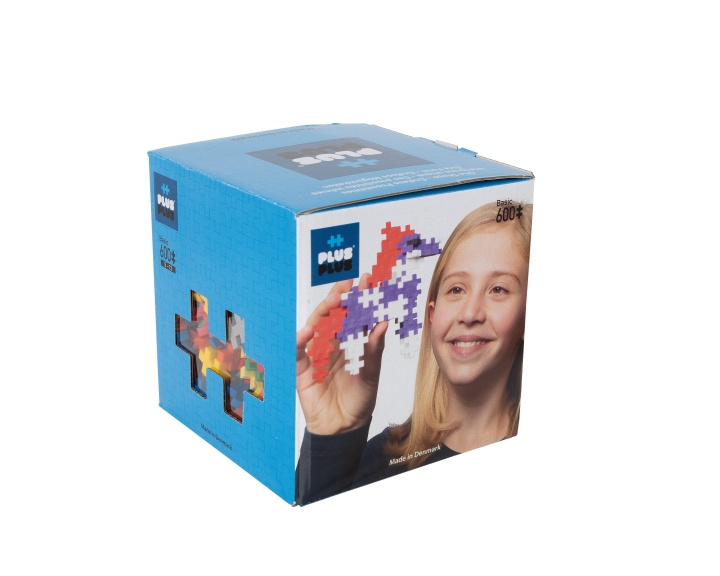 Plus Plus Mini Basic - 600 kpl - (3310) ryhmässä LELUT, TUOTTEET LAPSILLE JA VAUVOILLE / Leikkikalut, Askartelu &Pelit / Rakennuslelut / Rakennuspalikat @ TP E-commerce Nordic AB (D15394)