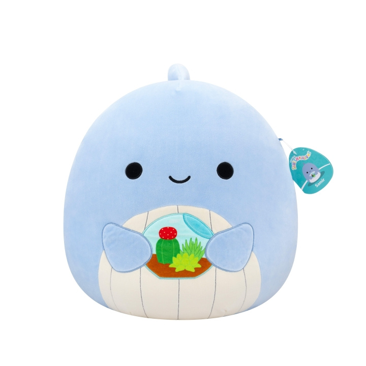 Squishmallows 40 cm pehmolelu P22 - Samir valas (227699) ryhmässä LELUT, TUOTTEET LAPSILLE JA VAUVOILLE / Lelut vauvoille (0-3v) / Pehmolelut @ TP E-commerce Nordic AB (D15396)