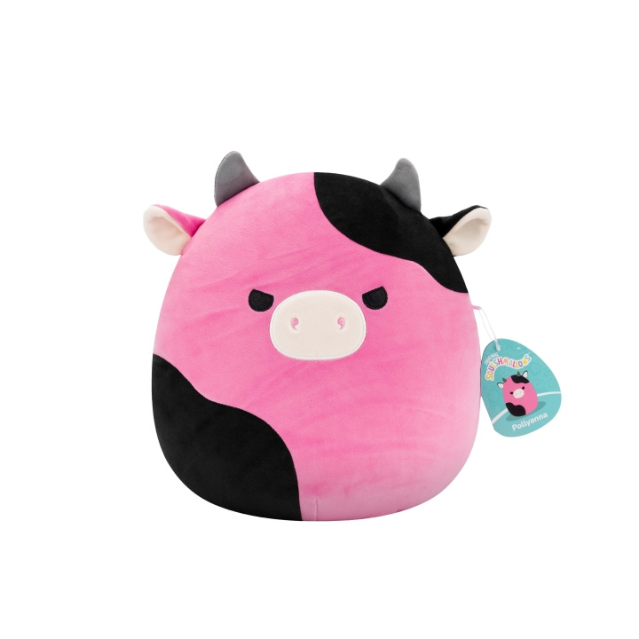 Squishmallows 30 cm pehmo P22 - lehmä (227676) ryhmässä LELUT, TUOTTEET LAPSILLE JA VAUVOILLE / Lelut vauvoille (0-3v) / Pehmolelut @ TP E-commerce Nordic AB (D15402)