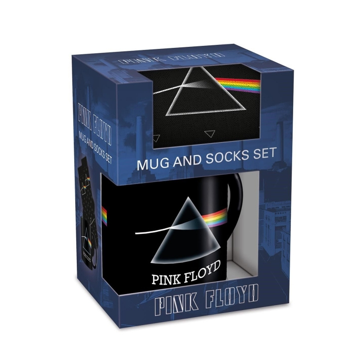 Pyramid International PINK FLOYD MUKI & SUKKASETTI - Iso-Britannian koot 3-8 (EU 36-41) ryhmässä URHEILU, VAPAA-AIKA JA HARRASTUS / Hauskat tavarat / Keräilyesineet @ TP E-commerce Nordic AB (D15412)