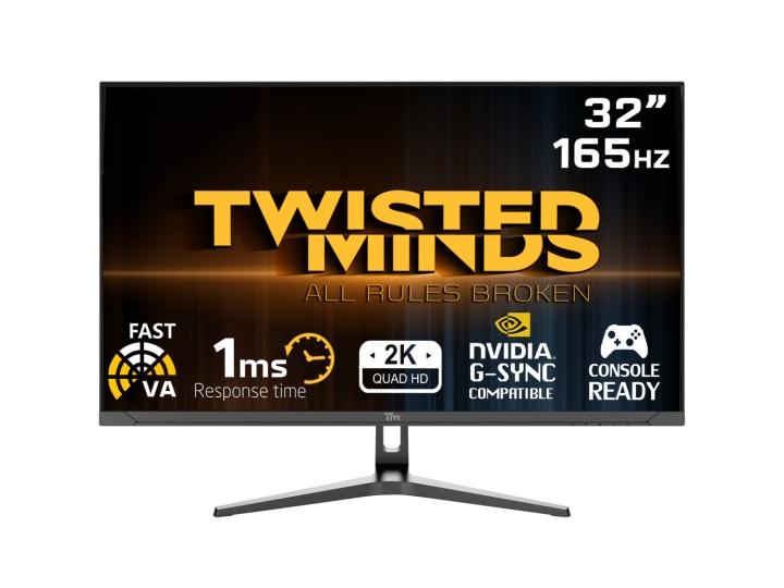 Twisted Minds 32 HDR FHD 180Hz VA 1ms HDMI2.0 pelimonitori TM32FHD180VA TM32FHD180VA ryhmässä TIETOKOONET & TARVIKKEET / Näytöt / Tietokonenäytöt @ TP E-commerce Nordic AB (D15433)