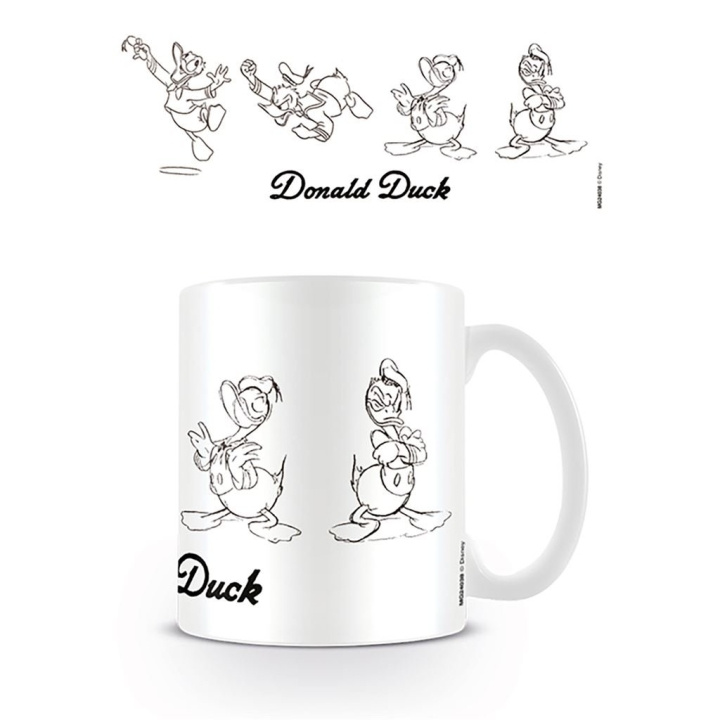 Pyramid International DONALD DUCK (LUONNOS) MUKI ryhmässä URHEILU, VAPAA-AIKA JA HARRASTUS / Hauskat tavarat / Mukit @ TP E-commerce Nordic AB (D15453)