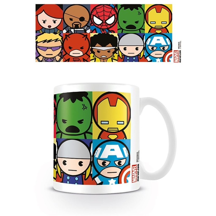 Pyramid International MARVEL KAWAII (HAHMOT) MUKI ryhmässä URHEILU, VAPAA-AIKA JA HARRASTUS / Hauskat tavarat / Mukit @ TP E-commerce Nordic AB (D15465)
