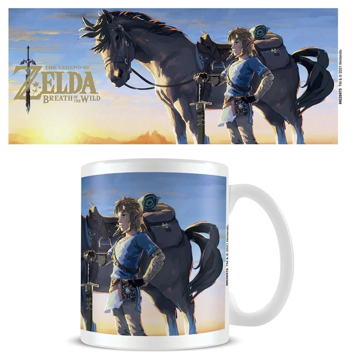 Pyramid International ZELDAN LEGENDA: BREATH OF THE WILD (HEVONEN) MUKI ryhmässä URHEILU, VAPAA-AIKA JA HARRASTUS / Hauskat tavarat / Mukit @ TP E-commerce Nordic AB (D15472)