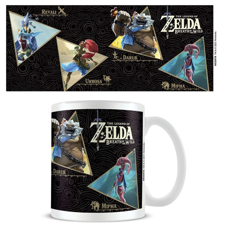 Pyramid International ZELDAN LEGENDA: BREATH OF THE WILD (MESTARIT) MUKI ryhmässä URHEILU, VAPAA-AIKA JA HARRASTUS / Hauskat tavarat / Mukit @ TP E-commerce Nordic AB (D15474)