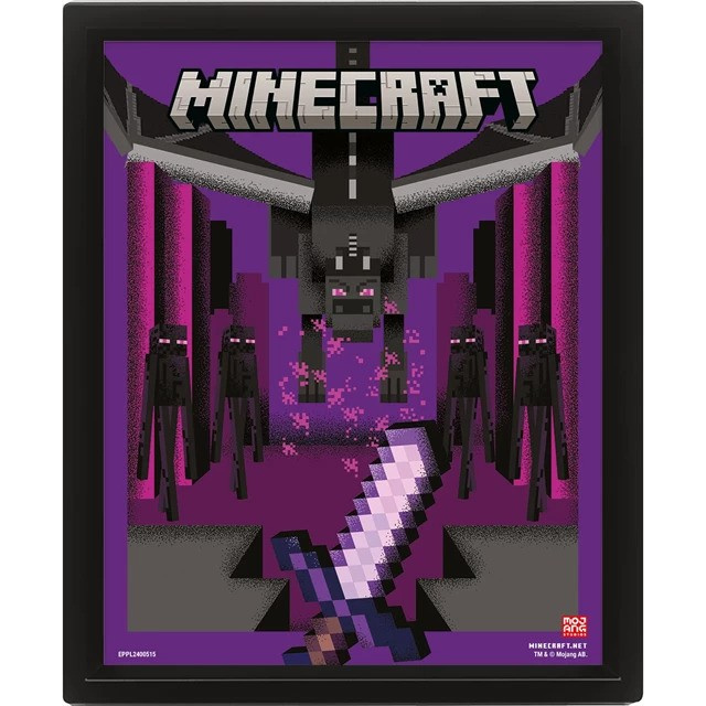 Pyramid International PYRAMIDI MINECRAFT - LINSSIKUVIOJULISTE ryhmässä URHEILU, VAPAA-AIKA JA HARRASTUS / Hauskat tavarat / Keräilyesineet @ TP E-commerce Nordic AB (D15497)