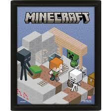 Pyramid International PYRAMIDI MINECRAFT - LINSSIKUVIOJULISTE ryhmässä URHEILU, VAPAA-AIKA JA HARRASTUS / Hauskat tavarat / Keräilyesineet @ TP E-commerce Nordic AB (D15498)