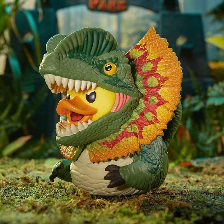 Numskull Jurassic Park: Dilophosaurus TUBBZ (Boxed Edition): Dilophosaurus TUBBZ (Boxed Edition) ryhmässä URHEILU, VAPAA-AIKA JA HARRASTUS / Hauskat tavarat / Keräilyesineet @ TP E-commerce Nordic AB (D15499)