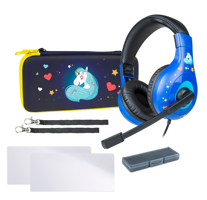 NACON Essential Pack Switch yksisarvinen ryhmässä KODINELEKTRONIIKKA / Pelikonsolit & Tarvikkeet / Nintendo Switch / Tarvikkeet @ TP E-commerce Nordic AB (D15515)