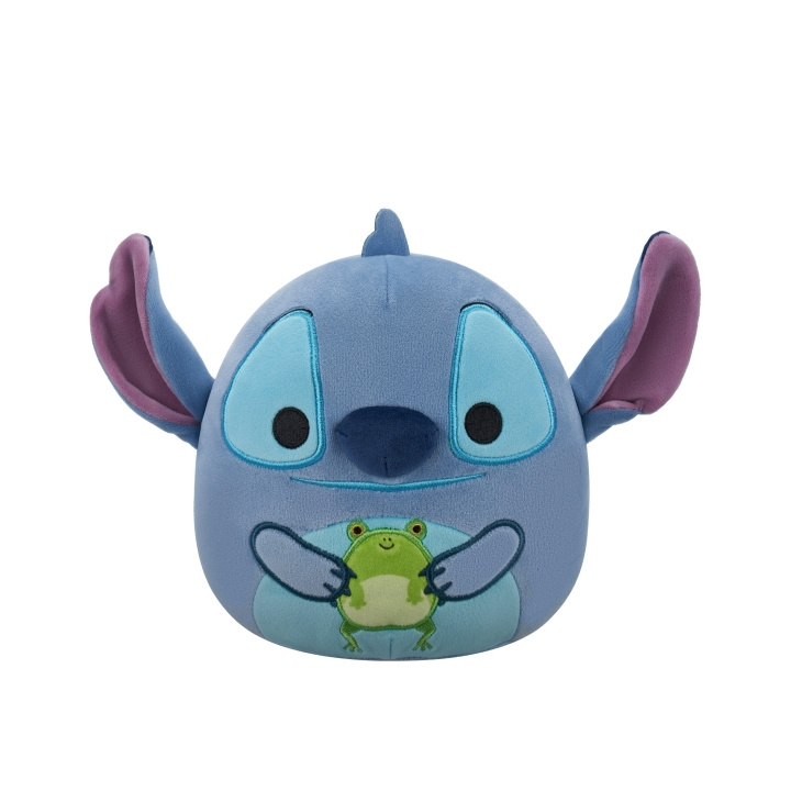 Squishmallows 20 cm pehmolelu Disney Stitch - Stitch pitää sammakkoa kädessään ryhmässä LELUT, TUOTTEET LAPSILLE JA VAUVOILLE / Lelut vauvoille (0-3v) / Pehmolelut @ TP E-commerce Nordic AB (D15528)