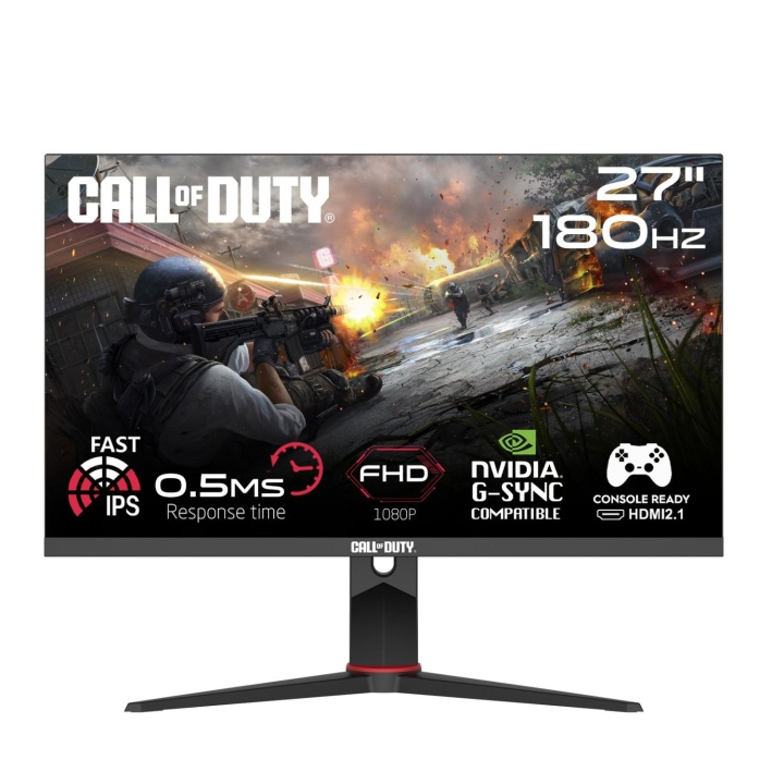 Twisted Minds CALL OF DUTY - 27 FHD - 180HZ - MUSTA ryhmässä TIETOKOONET & TARVIKKEET / Näytöt / Tietokonenäytöt @ TP E-commerce Nordic AB (D15540)