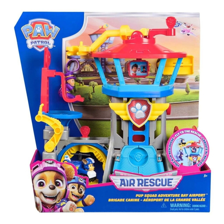 Paw Patrol Air Rescue Pup Squad -lentokentän leikkisarja - (6071249) ryhmässä LELUT, TUOTTEET LAPSILLE JA VAUVOILLE / Leikkikalut, Askartelu &Pelit / Lelusarja @ TP E-commerce Nordic AB (D15557)