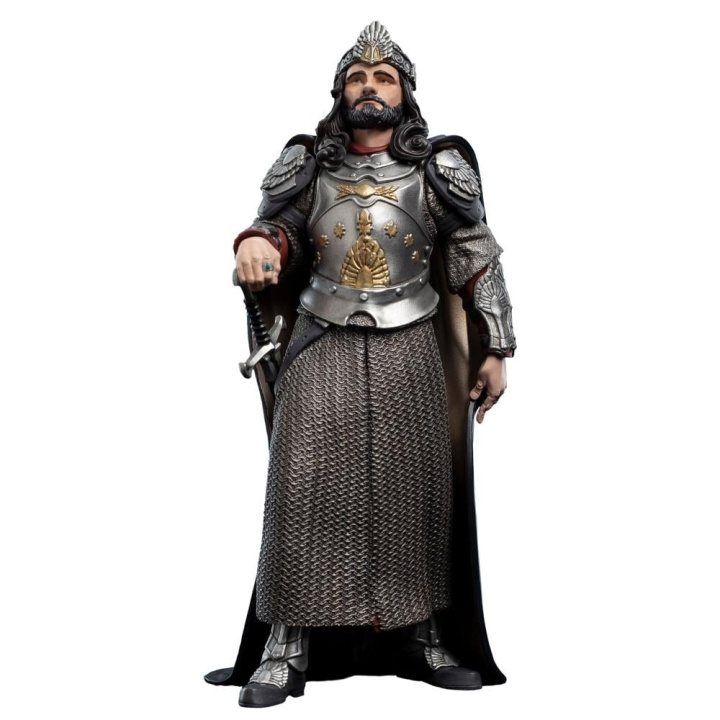 Weta Workshop Taru sormusten herrasta Trilogia - Kuningas Aragorn Figuuri Mini Epics ryhmässä URHEILU, VAPAA-AIKA JA HARRASTUS / Hauskat tavarat / Keräilyesineet @ TP E-commerce Nordic AB (D15592)
