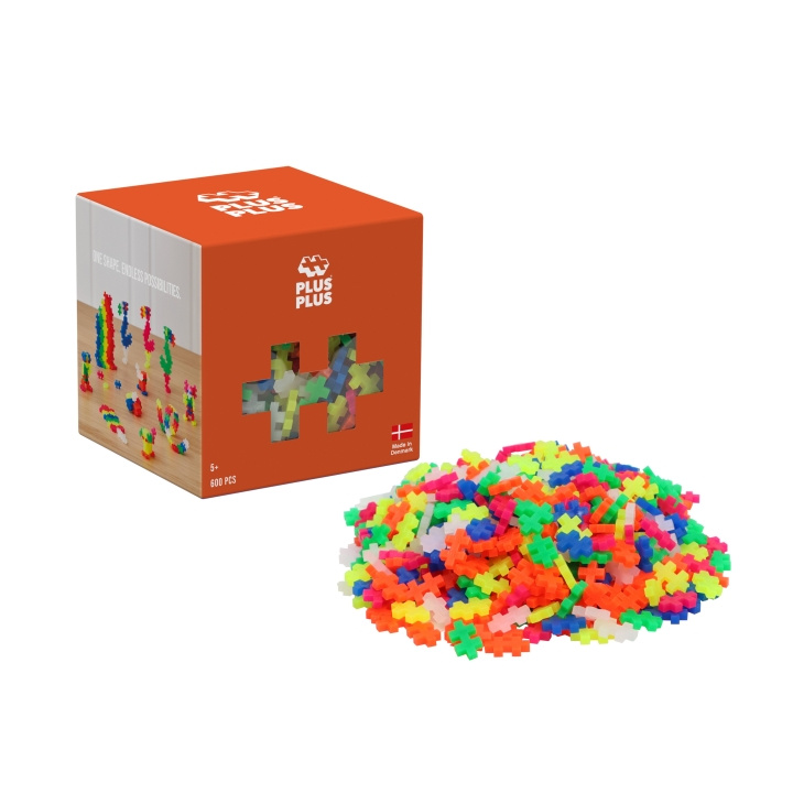 Plus Plus Mini Neon 600 kpl - (3311) ryhmässä LELUT, TUOTTEET LAPSILLE JA VAUVOILLE / Leikkikalut, Askartelu &Pelit / Rakennuslelut / Rakennuspalikat @ TP E-commerce Nordic AB (D15604)