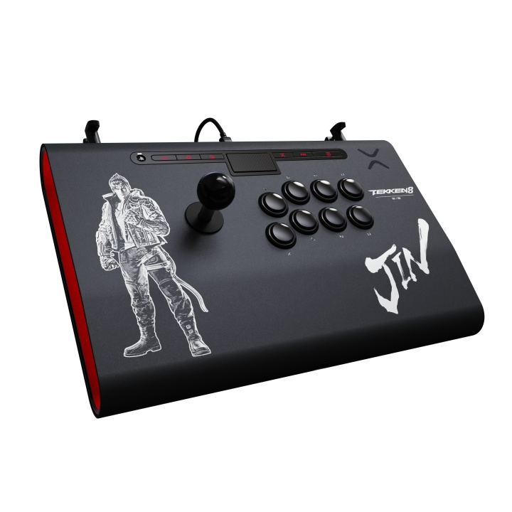 PDP Gaming Victrix Pro FS Arcade Fight Stick Tekken 8 Jin Jin ryhmässä TIETOKOONET & TARVIKKEET / GAMING / Tarvikkeet pelaamiseen @ TP E-commerce Nordic AB (D15609)