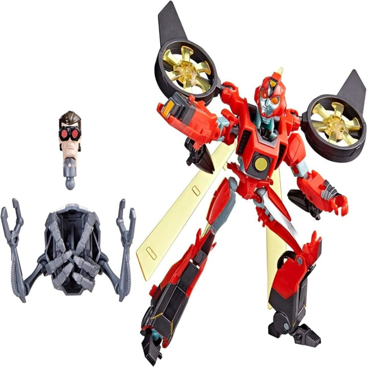 Transformers Earthspark Deluxe-luokka - Terran Twitch ryhmässä LELUT, TUOTTEET LAPSILLE JA VAUVOILLE / Leikkikalut, Askartelu &Pelit / Figuurit, miniatyyrit ja tarvikkeet @ TP E-commerce Nordic AB (D15650)