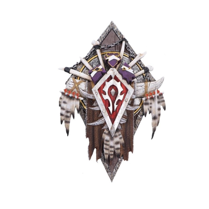 Nemesis Now World of Warcraft Horde seinätaulu Korkeus 30cm ryhmässä URHEILU, VAPAA-AIKA JA HARRASTUS / Hauskat tavarat / Keräilyesineet @ TP E-commerce Nordic AB (D15676)