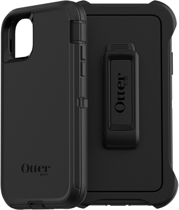 Otterbox Defender -suojakotelo, Apple iPhone 11, musta ryhmässä ÄLYPUHELIMET JA TABLETIT / Puhelimen suojakotelo / Apple / iPhone 11 @ TP E-commerce Nordic AB (D15899)