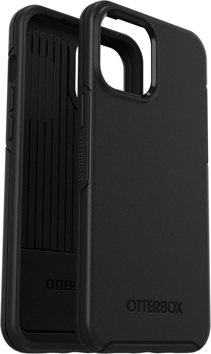 Otterbox Symmetry -suojakuori, iPhone 12 / 12 Pro, musta ryhmässä ÄLYPUHELIMET JA TABLETIT / Puhelimen suojakotelo / Apple / iPhone 12 Pro @ TP E-commerce Nordic AB (D15930)