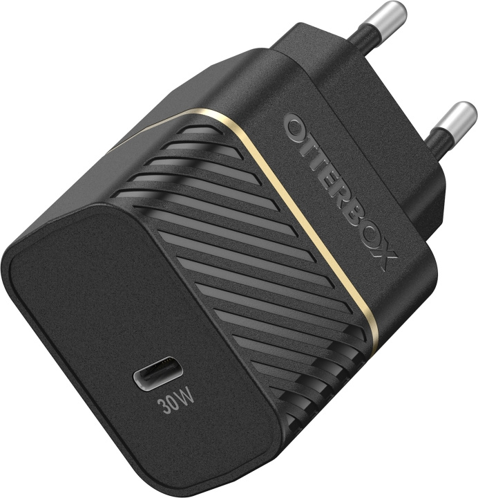 Otterbox 30W pikalaturi, USB-C, musta ryhmässä ÄLYPUHELIMET JA TABLETIT / Laturit & Kaapelit / Seinälaturi / Seinälaturi Type C @ TP E-commerce Nordic AB (D15959)