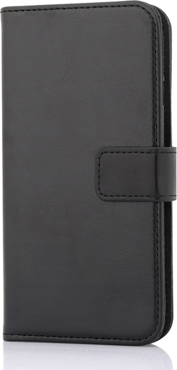 Wave Flap BookCase -suojakotelo, iPhone 13, musta ryhmässä ÄLYPUHELIMET JA TABLETIT / Puhelimen suojakotelo / Apple / iPhone 13 @ TP E-commerce Nordic AB (D15990)