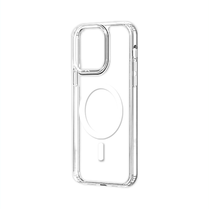 Wave MagSafe-yhteensopiva suojakuori, iPhone 12 Pro Max, läpinäkyvä ryhmässä ÄLYPUHELIMET JA TABLETIT / Puhelimen suojakotelo / Apple / iPhone 12 Pro @ TP E-commerce Nordic AB (D16022)