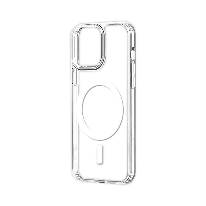 Wave MagSafe-yhteensopiva suojakuori, iPhone 13, läpinäkyvä ryhmässä ÄLYPUHELIMET JA TABLETIT / Puhelimen suojakotelo / Apple / iPhone 13 / Kuoret @ TP E-commerce Nordic AB (D16026)