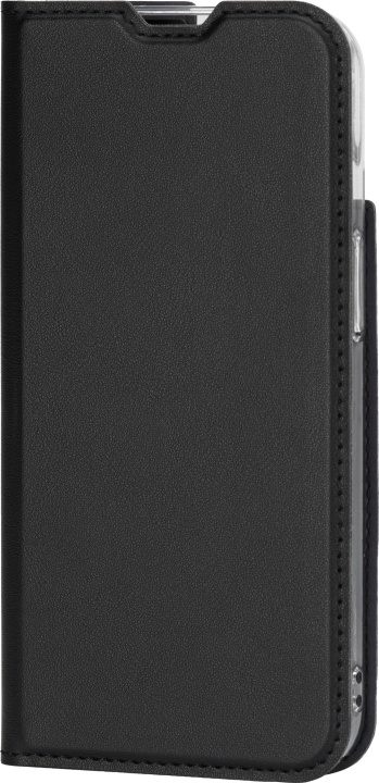 FoneKit BookCase -suojakotelo, iPhone 14, musta ryhmässä ÄLYPUHELIMET JA TABLETIT / Puhelimen suojakotelo / Apple / iPhone 14 @ TP E-commerce Nordic AB (D16132)