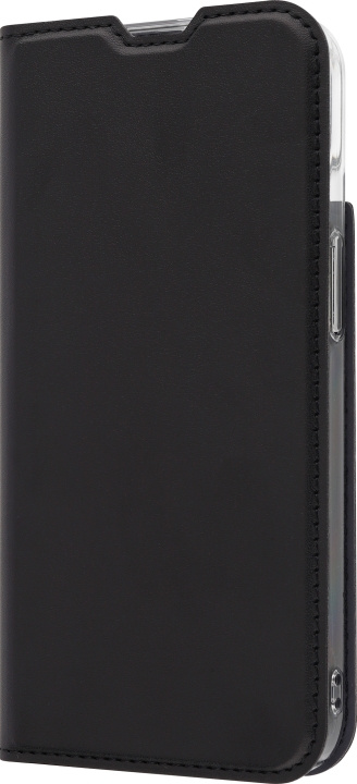 FoneKit BookCase -suojakotelo, iPhone 13, musta ryhmässä ÄLYPUHELIMET JA TABLETIT / Puhelimen suojakotelo / Apple / iPhone 13 @ TP E-commerce Nordic AB (D16134)