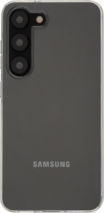 FoneKit silikonisuoja, Samsung Galaxy S23, läpinäkyä ryhmässä ÄLYPUHELIMET JA TABLETIT / Puhelimen suojakotelo / Samsung @ TP E-commerce Nordic AB (D16138)