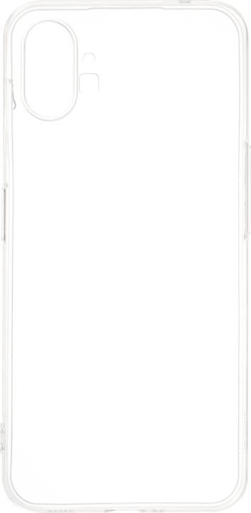 FoneKit silikonisuoja, Nothing Phone (1), läpinäkyvä ryhmässä ÄLYPUHELIMET JA TABLETIT / Puhelimen suojakotelo / Apple / iPhone 11 @ TP E-commerce Nordic AB (D16143)