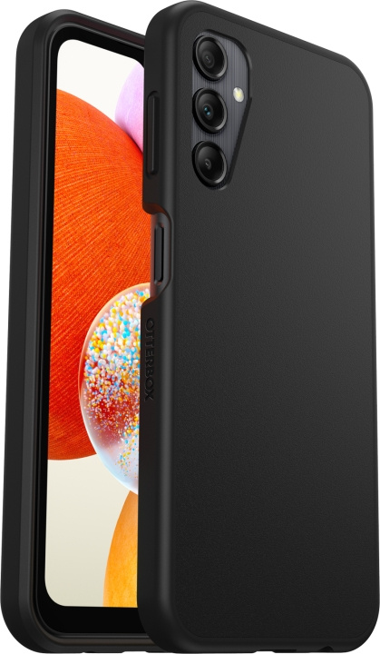 Otterbox React -suojakotelo musta, Galaxy A14 ryhmässä ÄLYPUHELIMET JA TABLETIT / Puhelimen suojakotelo / Samsung @ TP E-commerce Nordic AB (D16169)