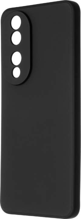 Wave Soft Touch silikonisuoja, Honor 90, musta ryhmässä ÄLYPUHELIMET JA TABLETIT / Puhelimen suojakotelo / Huawei/Honori @ TP E-commerce Nordic AB (D16210)