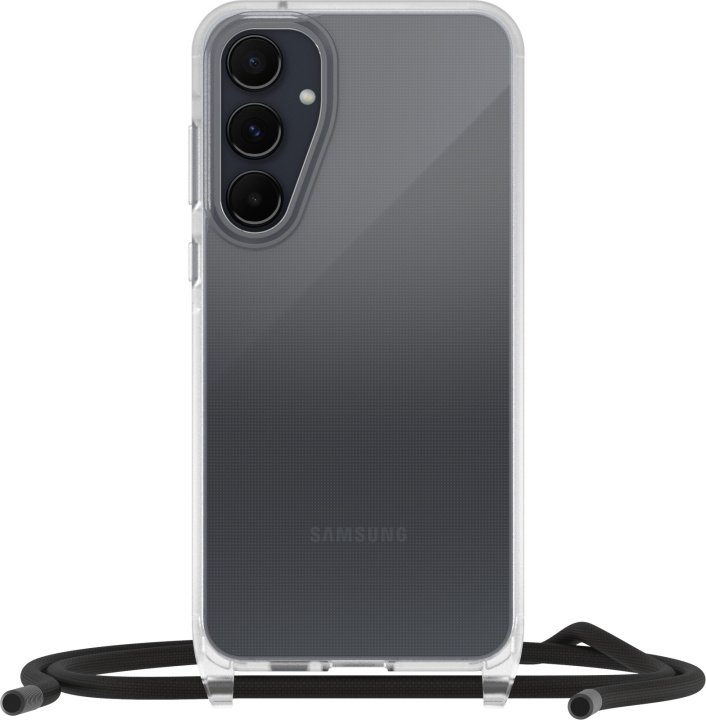 Otterbox React Necklace -suojakotelo hihnalla, kirkas, Samsung Galaxy A55 ryhmässä ÄLYPUHELIMET JA TABLETIT / Puhelimen suojakotelo / Samsung @ TP E-commerce Nordic AB (D16376)