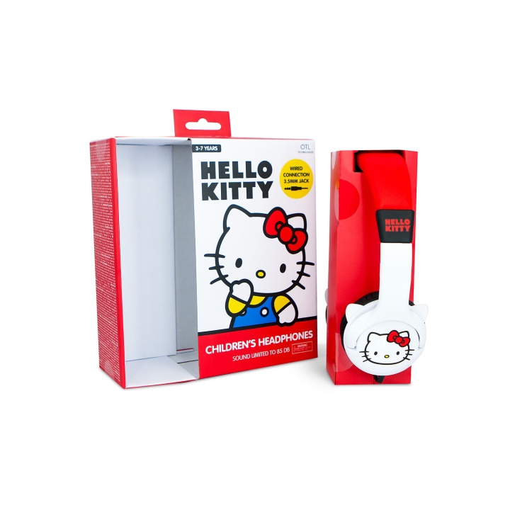 HELLO KITTY Kuulokkeet Hello Kitty On-Ear 85db Langallinen Korvien Kanssa ryhmässä KODINELEKTRONIIKKA / Ääni & Kuva / Kuulokkeet & Tarvikkeet / Kuulokkeet @ TP E-commerce Nordic AB (D16446)