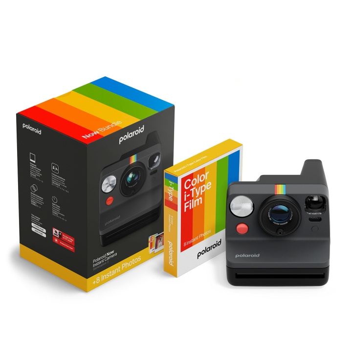 Polaroid Kamera Now Generation 3 E-Box Välitön Musta ryhmässä KODINELEKTRONIIKKA / Valokuvat & Videot / Kamerat @ TP E-commerce Nordic AB (D16466)