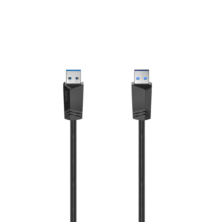 Hama Kaapeli USB A-A Musta 1.5m ryhmässä TIETOKOONET & TARVIKKEET / Kaapelit & Sovittimet / USB / USB-A / Kaapelit @ TP E-commerce Nordic AB (D16468)