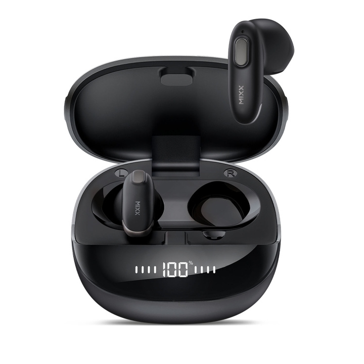 MIXX Kuulokke Hybrid Charge 2 In-Ear Tws Qi Langattomat Musta ryhmässä KODINELEKTRONIIKKA / Ääni & Kuva / Kuulokkeet & Tarvikkeet / Kuulokkeet @ TP E-commerce Nordic AB (D16483)