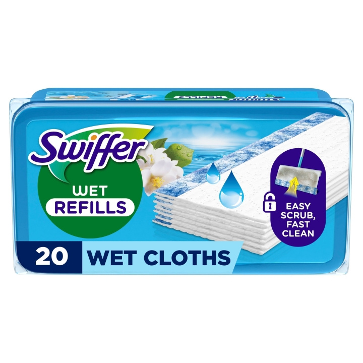 Swiffer Rengöringsdukar för golv, 20st Morning Fresh ryhmässä KOTI, TALOUS JA PUUTARHA / Siivoustuotteet / Siivoustarvikkeet @ TP E-commerce Nordic AB (D16495)
