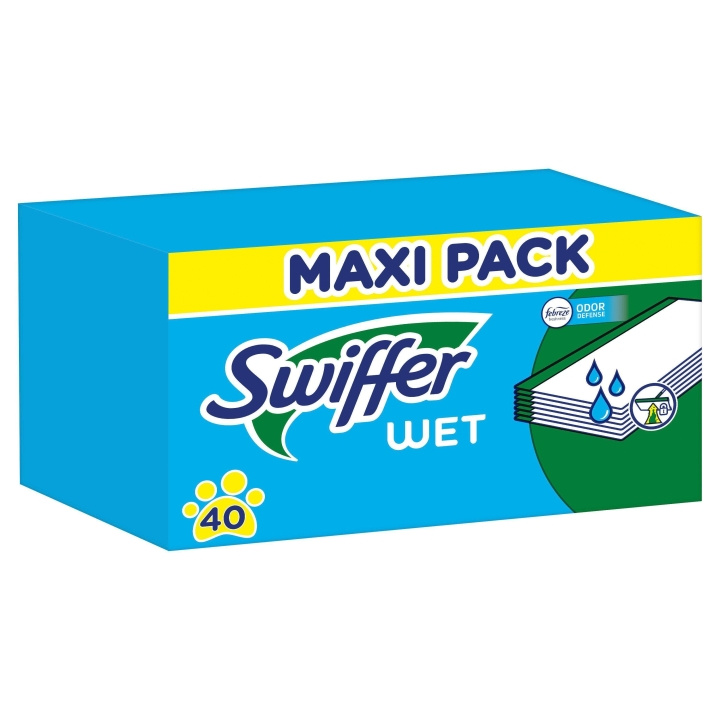 Swiffer Fuktiga rengöringsdukar för golv 40st Husdjur ryhmässä KOTI, TALOUS JA PUUTARHA / Siivoustuotteet / Siivoustarvikkeet @ TP E-commerce Nordic AB (D16505)